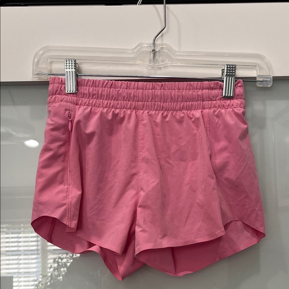 Athleta Bubble Gum Pink Girls Athletic Shorts, Size 8/10